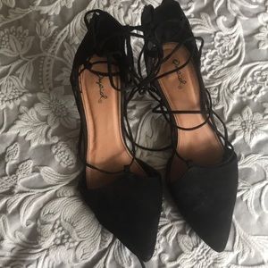 Black heels